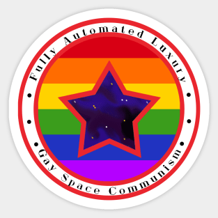 Gay Space Communism Sticker